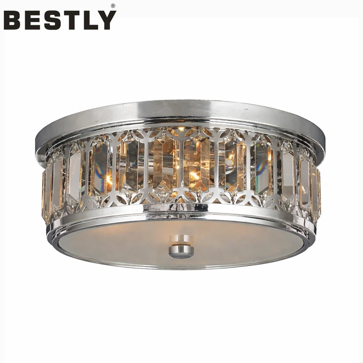 Simple Crystal Ceiling Lighting Fixture Simple Crystal Ceiling Lighting Fixture